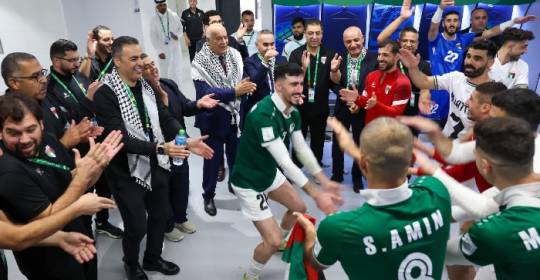 الرجوب: تكريم "الفدائي" في آذار وما تحقق بكأس العرب إنجاز فلسطيني