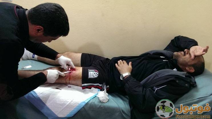 د عوض يجري عملية صغرى للكابتن جندية