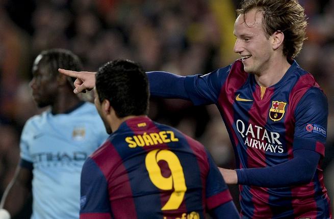 فيديو   برشلونة واليوفي  يتأهلان لربع نهائي الأبطال