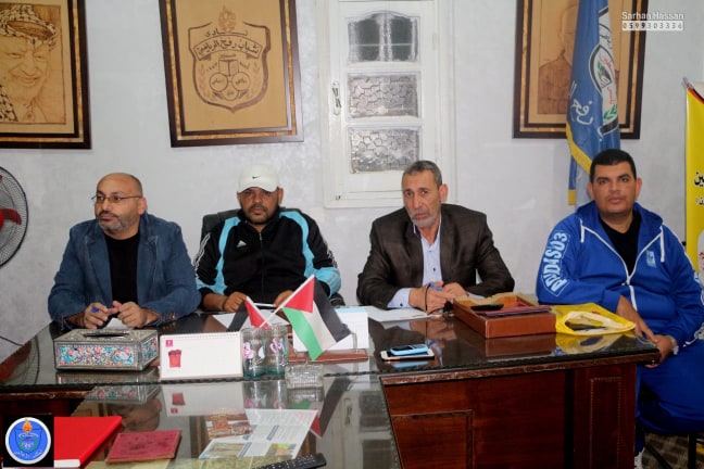 صور المزين يرد على استفسارات جماهير الزعيم الرفحي