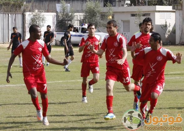 صور  أهلي غزة  يعبر النصيرات برباعية