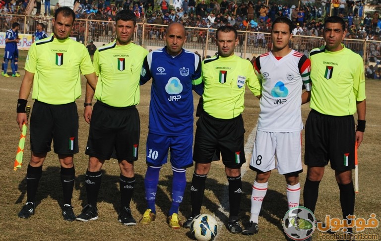طاقم تحكيم ضفاوي في الملاعب الغزية