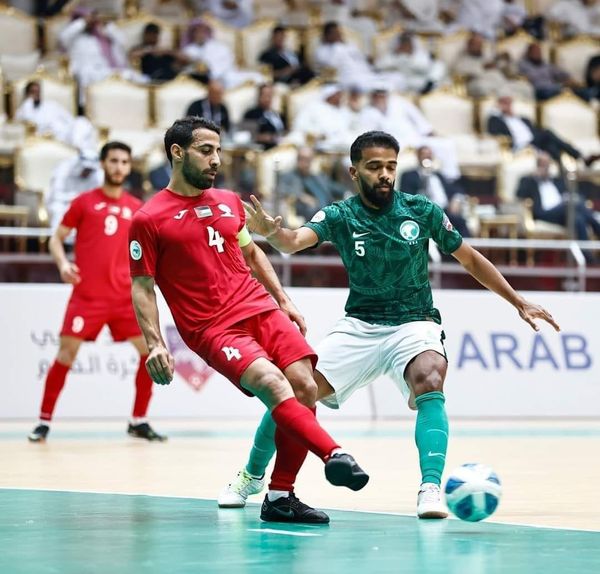 فيديو  فدائي الصالات يهزم السعودية في بطولة العرب الرابعة