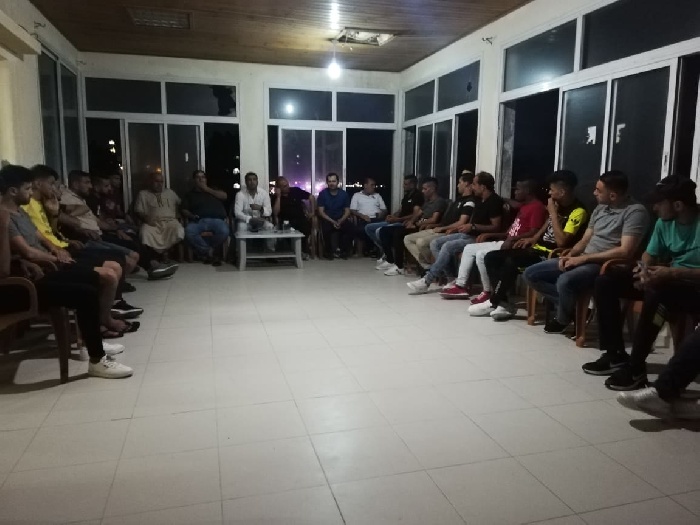 إدارة البحرية تجتمع برابطة المشجعين