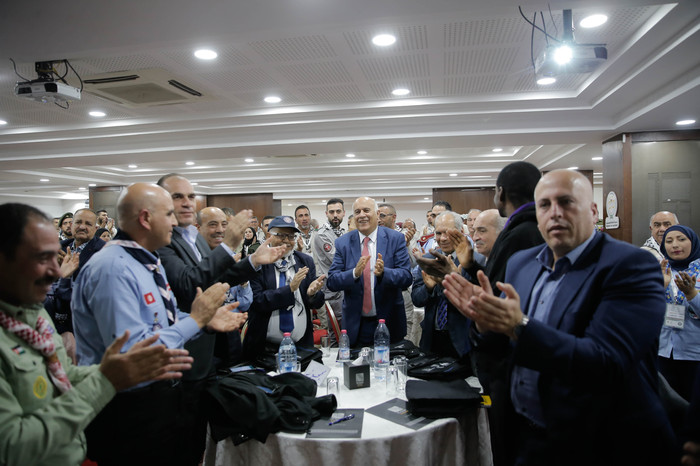 اتحاد كرة القدم يهنئ الرجوب بانتخابه رئيسا لجمعية الكشافة والمرشدات