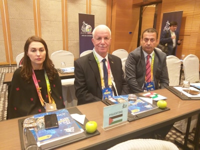 وفد الاتحاد الفلسطيني للاعلام الرياضي يختتم مشاركته في كونغرس سيا بماليزيا