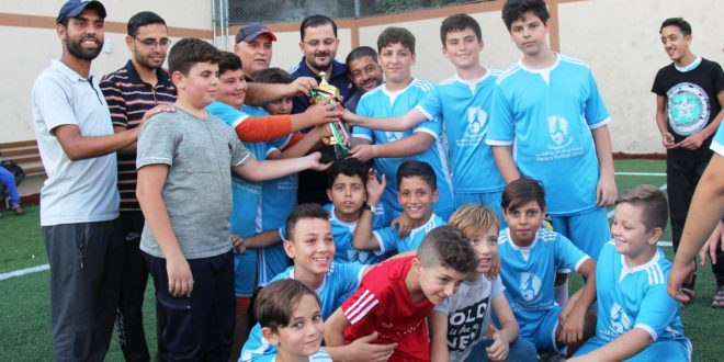مدرسة نما لكرة القدم تختتم بطولتها الداخلية الأولى
