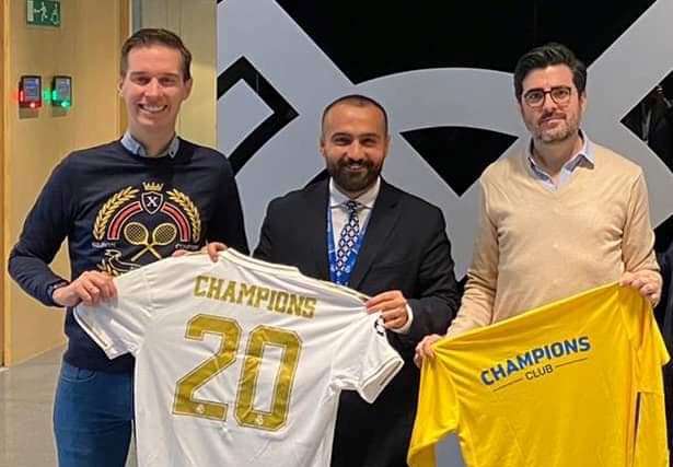 أكاديمية تشامبيونز وريال مدريد يوقعان اتفاقية تعاون مشترك