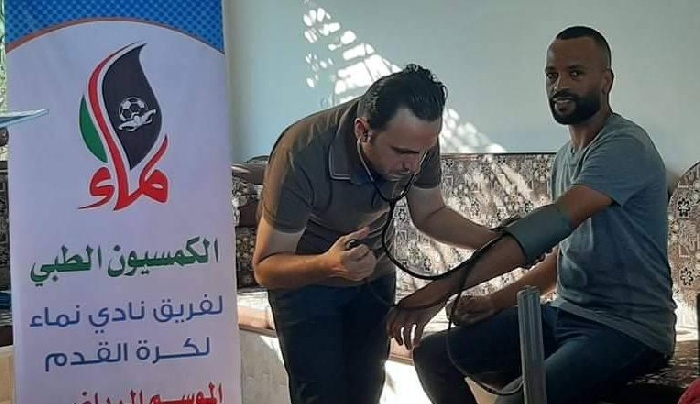 فحوصات طبية للاعبي نما قبل بد فترة الإعداد