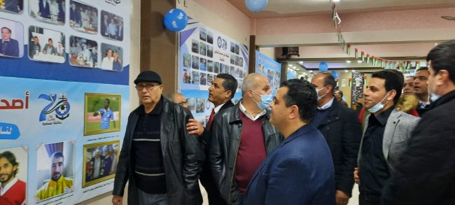 صور  الأسرة الرياضية تحتفى بإيقاد شعلة 70 عاما على تأسيس نادي الشاطي