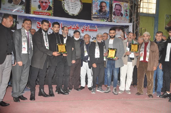 صور  حفل تأبين نجم خدمات رفح علي أبو السعيد