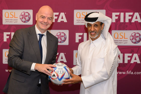 مؤسسة دوري نجوم قطر توقع اتفاقية شراكة مع FIFA