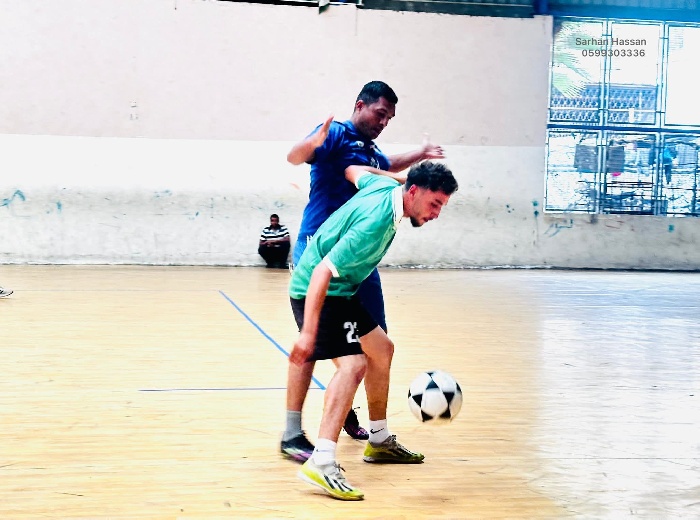 خدمات النصيرات ينظم اليوم الرياضي بالأمل نحيا