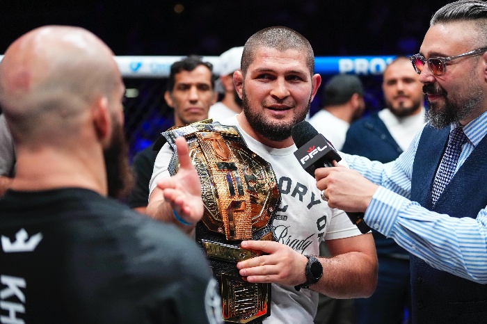 حبيب نور محمدوف دبي شريك أساسي في نجاح الفنون القتالية المختلطة عالميا