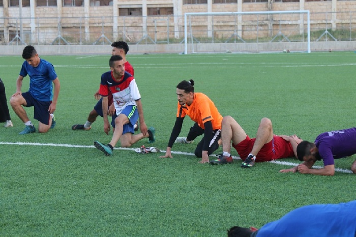 طوباس يواصل تحضيراته لدوري الاحتراف الجزئي