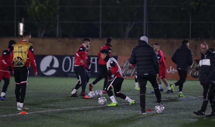 هلال القدس يواصل تدريباته لمواجهة العهد اللبناني