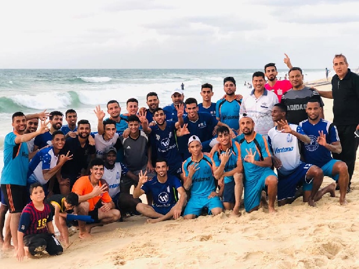 الزعيم الرفحي يحفز لاعبيه قبل انطلاق الموسم الجديد