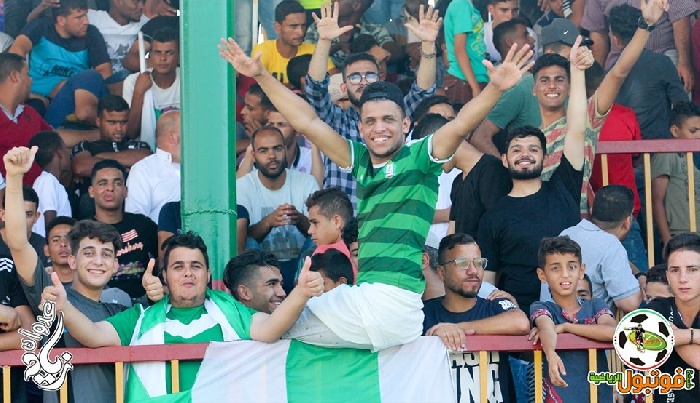 صور حضور جماهيري كبير في ذهاب نهائي كأس فلسطين