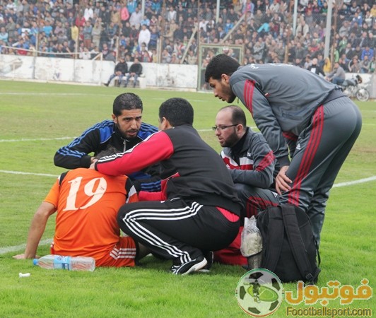 صور تدخل د عوض يـنقذ لاعبيـن من الطواحين