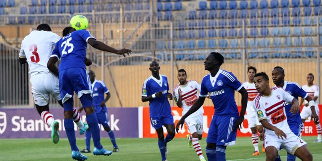 فيديو  الزمالك يسقط أمام مازيمبي الكونغولي