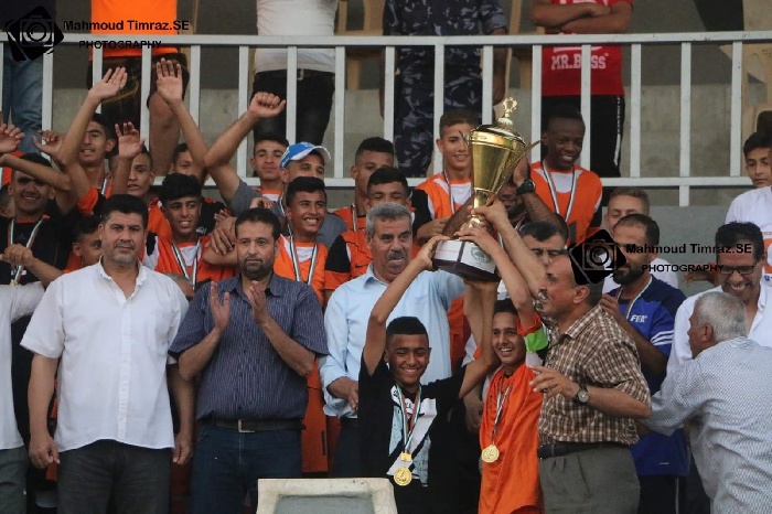 اتحاد خان يونس يزهو متوجا بكأس الناشئين