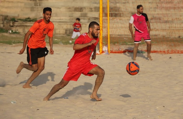 انتصاران للشجاعية والجلا بدوري كرة القدم الشاطئية