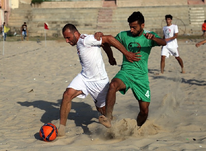 الإعلان عن موعد قرعة بطولة كرة القدم الشاطئية الخامسة