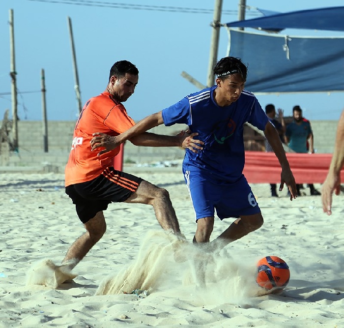 شباب رفح والشجاعية يتأهلان لنصف نهائي دوري الشاطئية