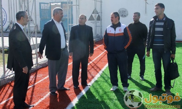 اتحاد الكرة يتفقد ملاعب  يكونز  المعشبة