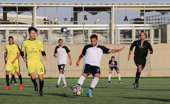 دوري الأولى  فوز خدمات البريج وتعادل التفاح وجباليا