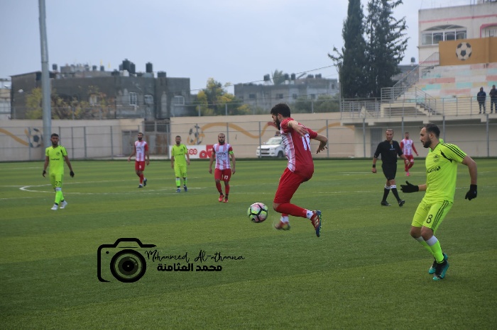 دوري الأولى  فوز الأقصى وتعادل المجمع الاسلامي والحوانين