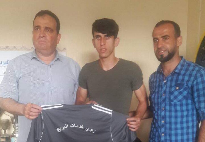 البريج يضم المهاجم خالد النجار