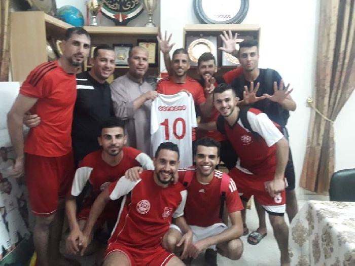 محمد بركات يعود لنشامى خان يونس