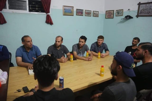 خدمات جباليا يكشف عن جهازه الفني