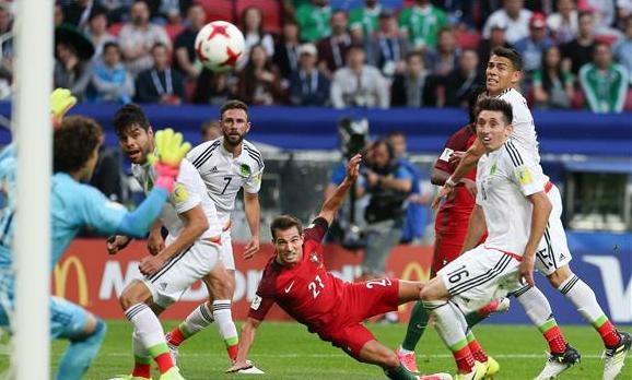 كأس القارات  أهداف  البرتغال والمكسيك 