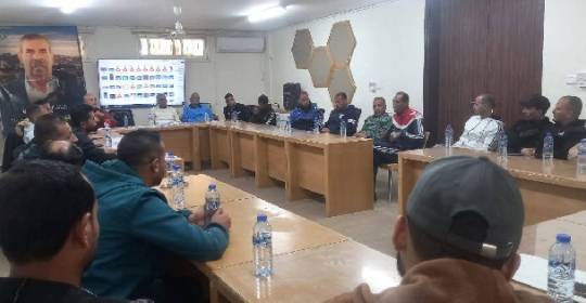 ورشة عمل لتقييم الأسبوع الأول للبطولة التنشيطية