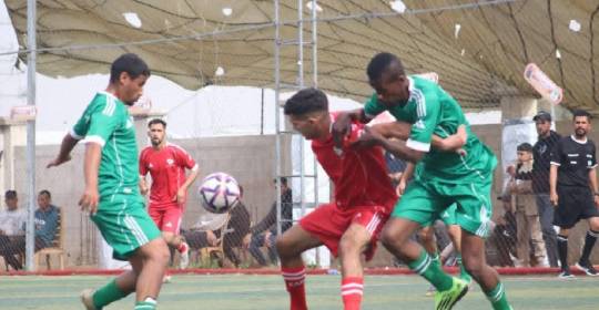 اليوم الثالث: 3انتصارات و3 تعادلات في البطولة التنشيطية لكرة الصالات