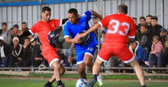 فرصة نادرة في بطولة غزة الرمضانية لقدامى اللاعبين