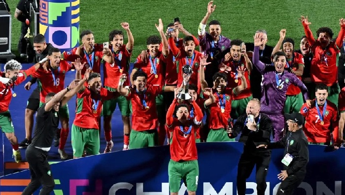 المغرب يكتب التاريخ ويتوج بكأس العالم للشباب لأول مرة