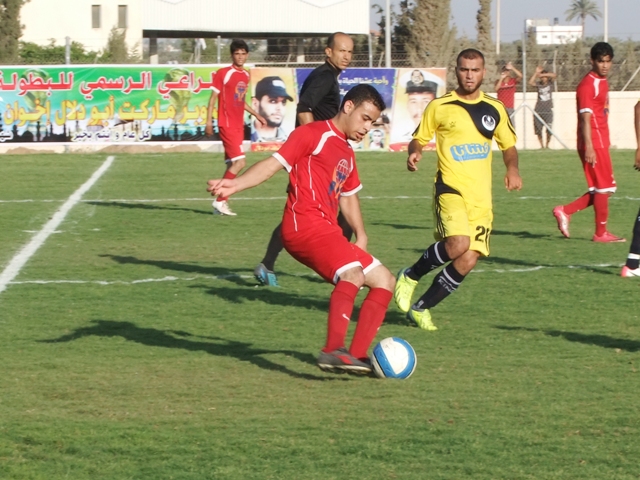 البريج يدك شباك أهلي النصيرات بثلاثية