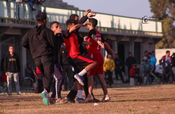 شهدا الحركة الرياضية أهلي النصيرات يتفوق على الزوايدة