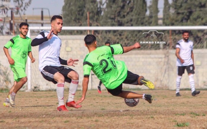 شهدا الحركة الرياضية فوز النصيرات وتعادل الاقصى والبريج