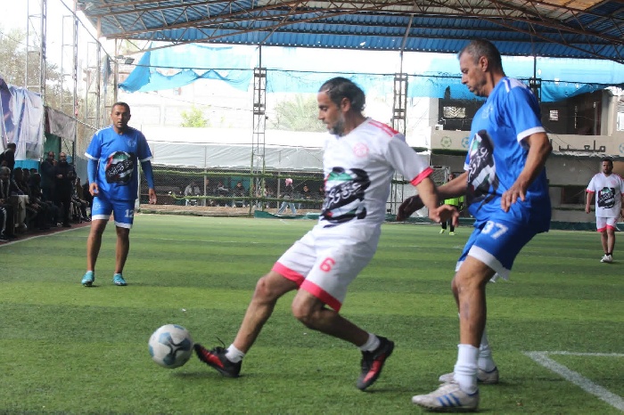 الاتجاه المعاكس في بطولة غزة الرمضانية لقدامى اللاعبين